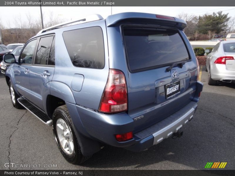 Pacific Blue Metallic / Taupe 2004 Toyota 4Runner Limited 4x4