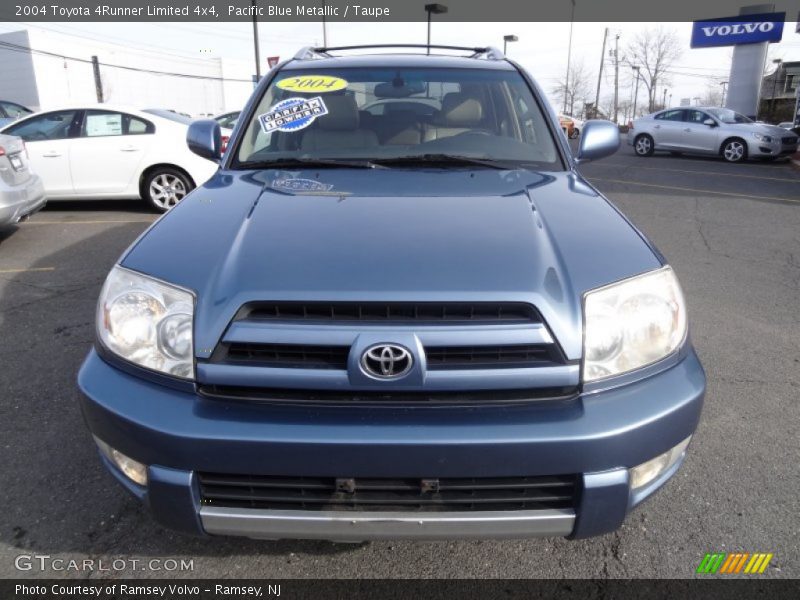 Pacific Blue Metallic / Taupe 2004 Toyota 4Runner Limited 4x4