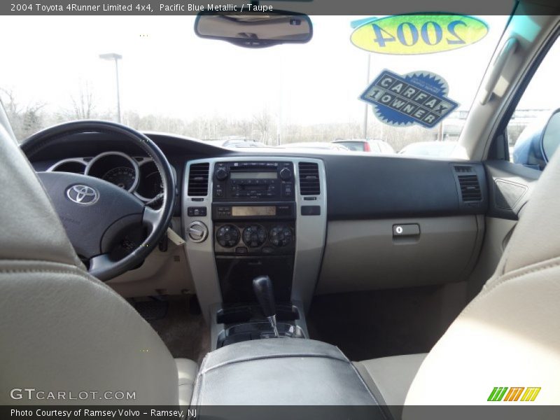 Pacific Blue Metallic / Taupe 2004 Toyota 4Runner Limited 4x4