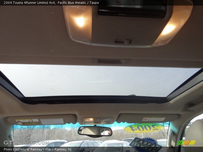 Pacific Blue Metallic / Taupe 2004 Toyota 4Runner Limited 4x4