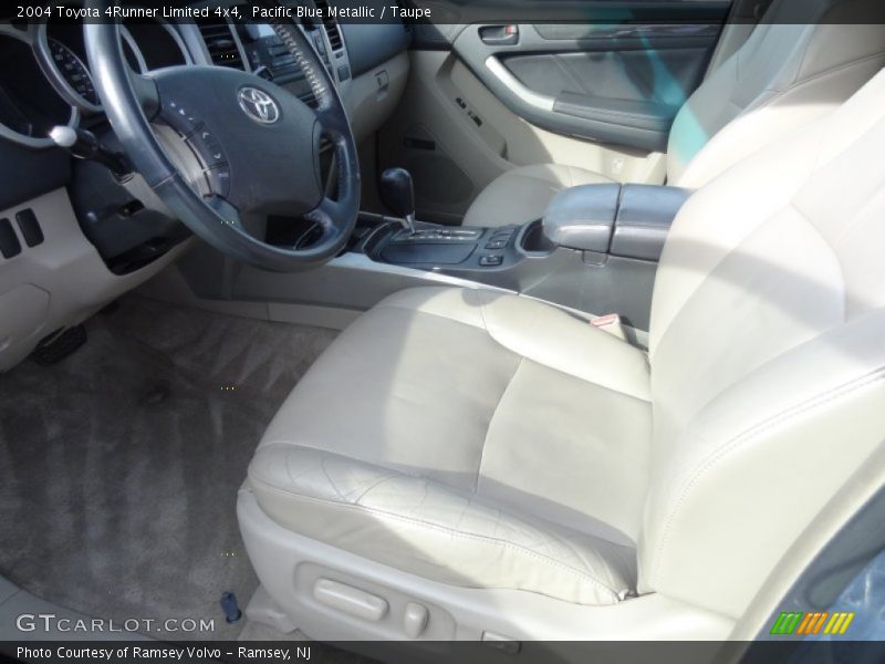 Pacific Blue Metallic / Taupe 2004 Toyota 4Runner Limited 4x4