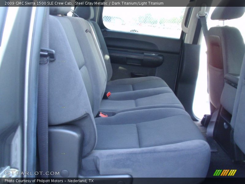 Steel Gray Metallic / Dark Titanium/Light Titanium 2009 GMC Sierra 1500 SLE Crew Cab