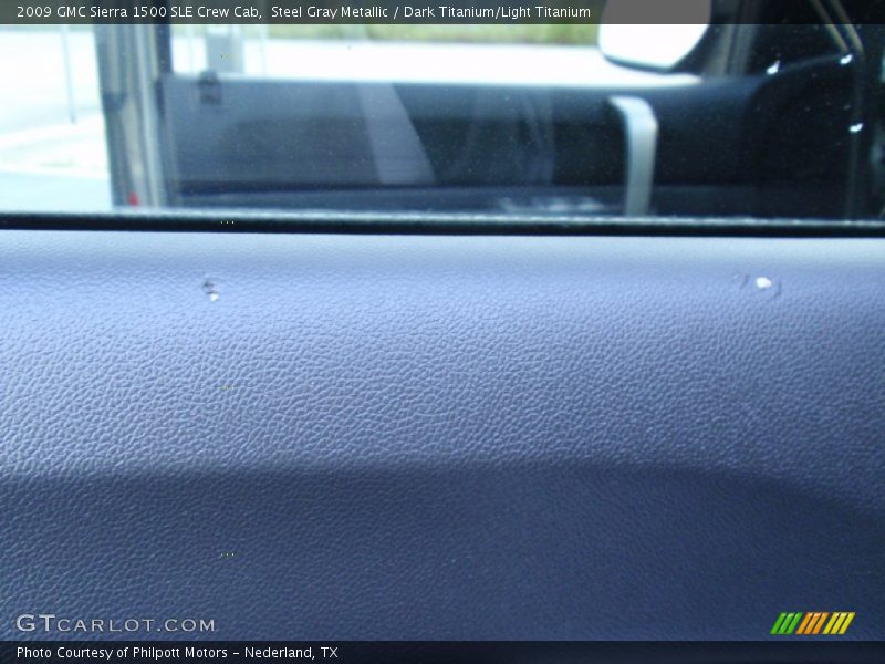 Steel Gray Metallic / Dark Titanium/Light Titanium 2009 GMC Sierra 1500 SLE Crew Cab