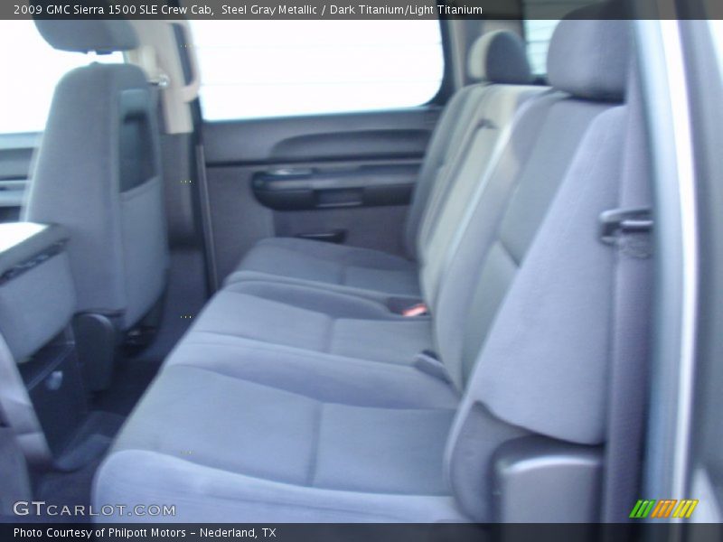 Steel Gray Metallic / Dark Titanium/Light Titanium 2009 GMC Sierra 1500 SLE Crew Cab