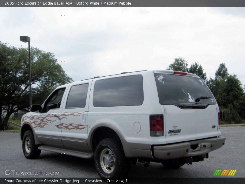 Oxford White / Medium Pebble 2005 Ford Excursion Eddie Bauer 4x4