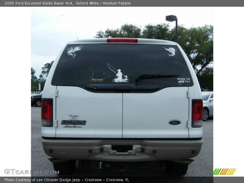 Oxford White / Medium Pebble 2005 Ford Excursion Eddie Bauer 4x4