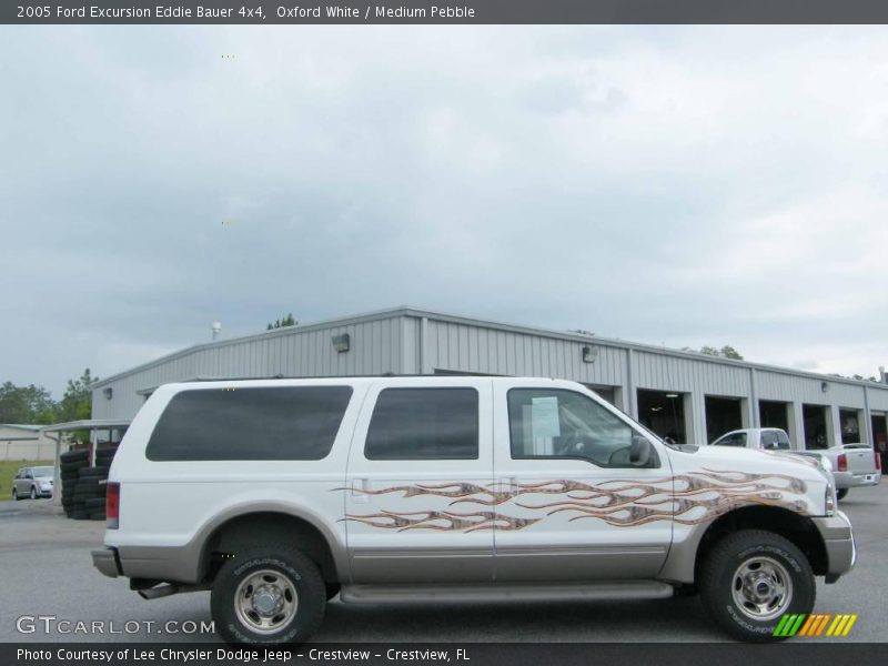 Oxford White / Medium Pebble 2005 Ford Excursion Eddie Bauer 4x4