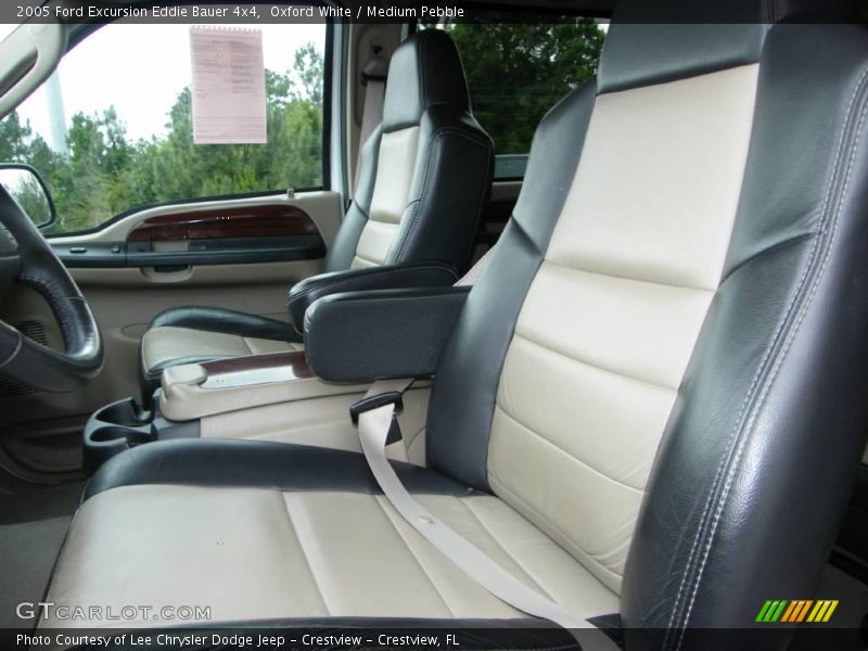 Oxford White / Medium Pebble 2005 Ford Excursion Eddie Bauer 4x4