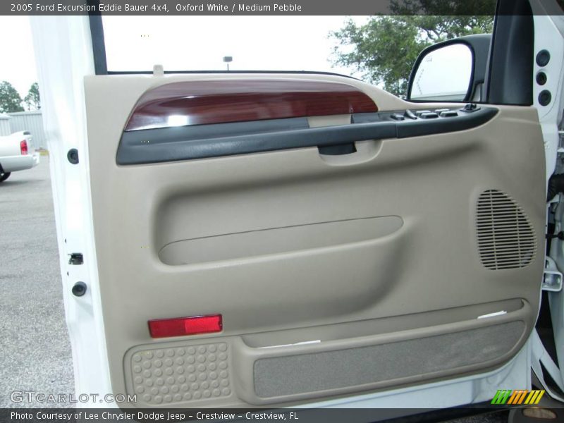 Oxford White / Medium Pebble 2005 Ford Excursion Eddie Bauer 4x4