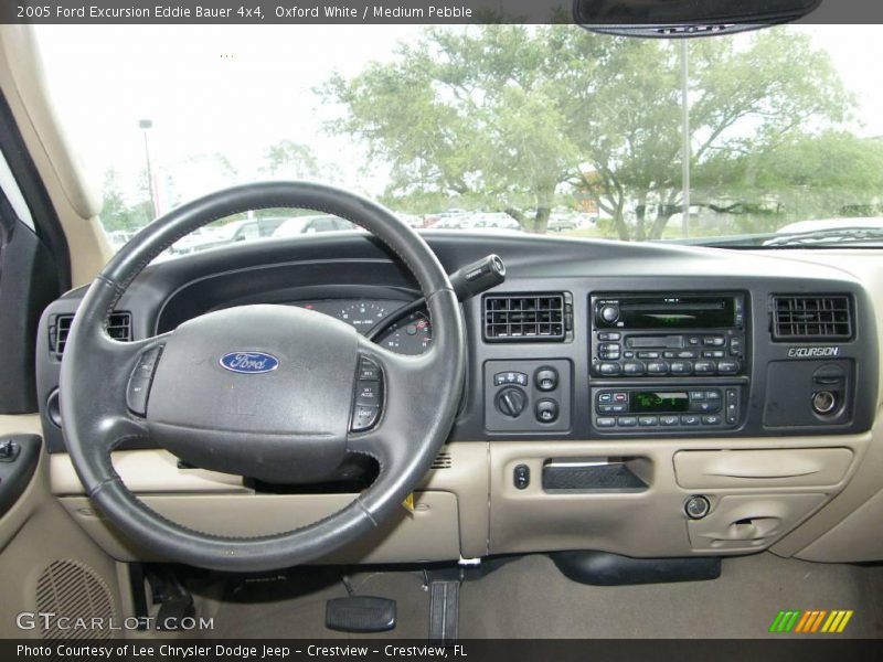 Oxford White / Medium Pebble 2005 Ford Excursion Eddie Bauer 4x4