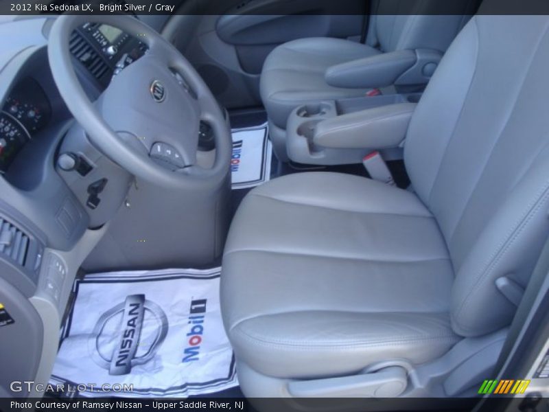 Bright Silver / Gray 2012 Kia Sedona LX