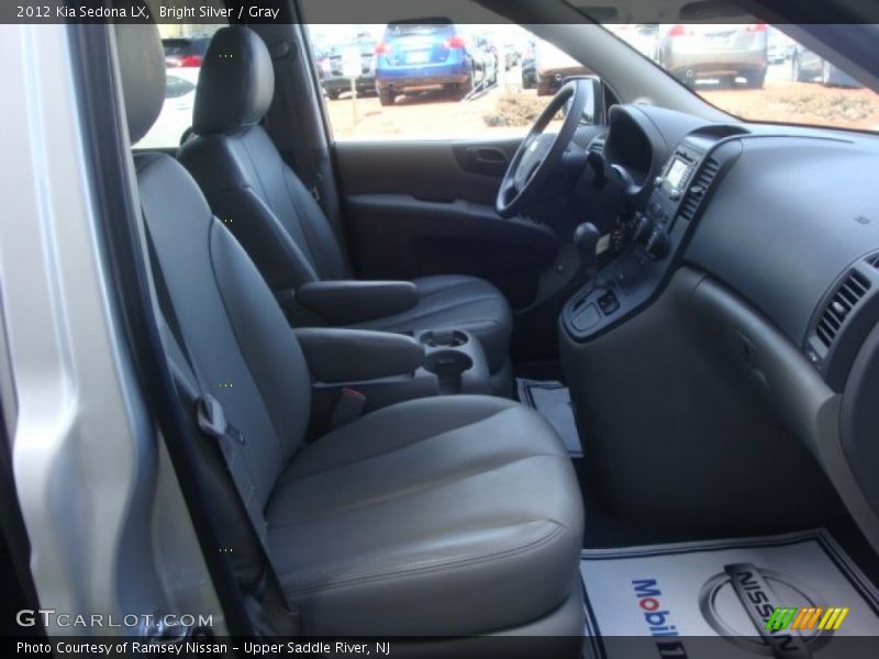 Bright Silver / Gray 2012 Kia Sedona LX