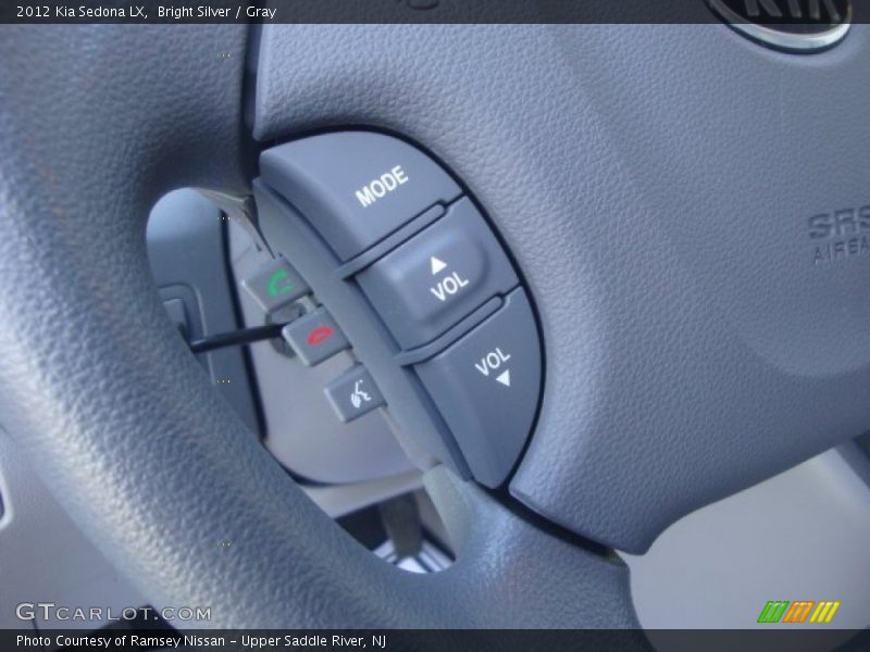 Bright Silver / Gray 2012 Kia Sedona LX