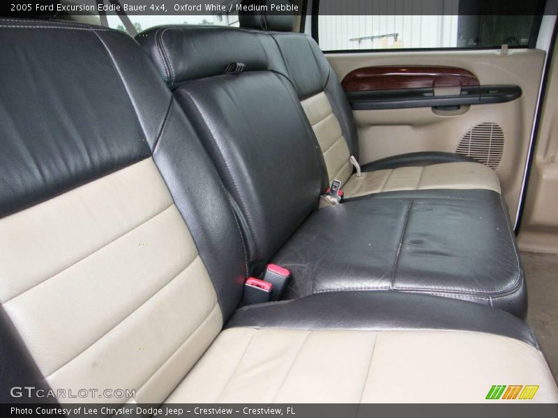 Oxford White / Medium Pebble 2005 Ford Excursion Eddie Bauer 4x4