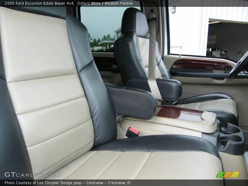 Oxford White / Medium Pebble 2005 Ford Excursion Eddie Bauer 4x4
