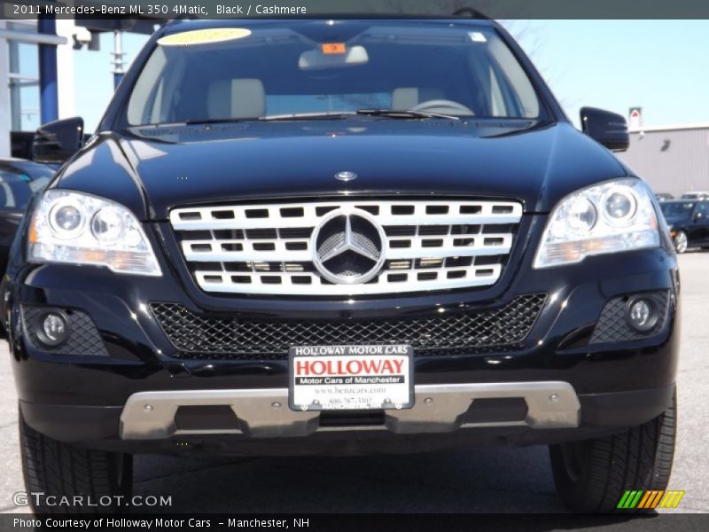 Black / Cashmere 2011 Mercedes-Benz ML 350 4Matic