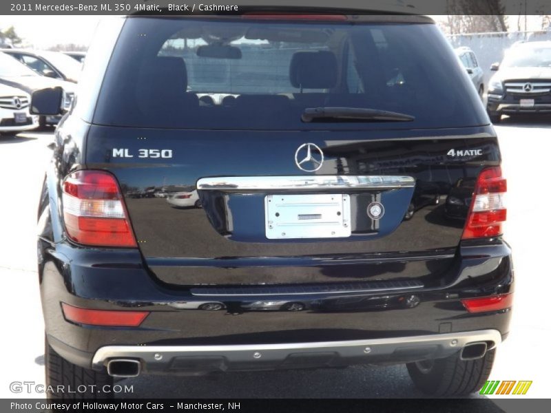Black / Cashmere 2011 Mercedes-Benz ML 350 4Matic