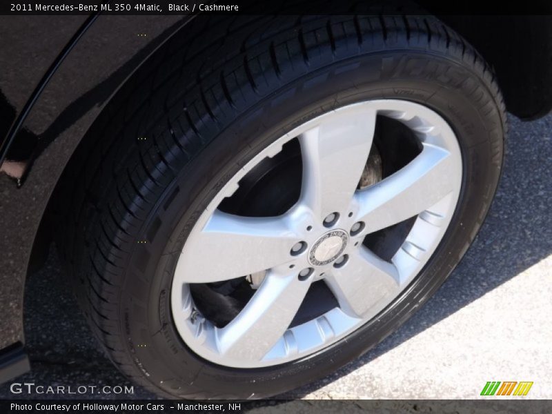 Black / Cashmere 2011 Mercedes-Benz ML 350 4Matic