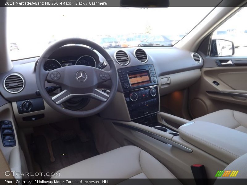 Black / Cashmere 2011 Mercedes-Benz ML 350 4Matic