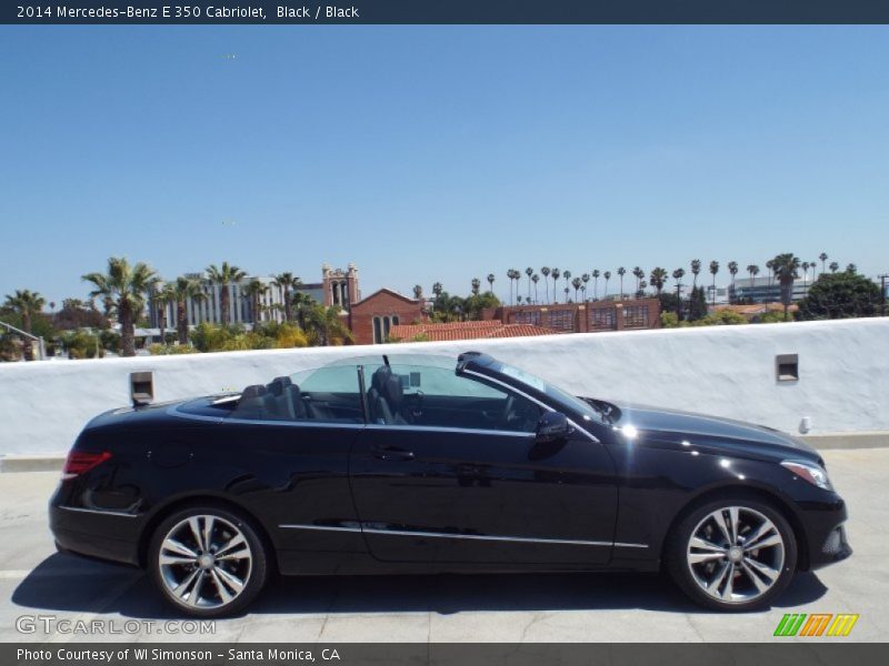 Black / Black 2014 Mercedes-Benz E 350 Cabriolet