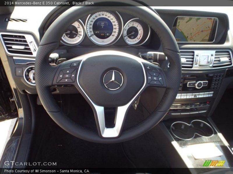 Black / Black 2014 Mercedes-Benz E 350 Cabriolet