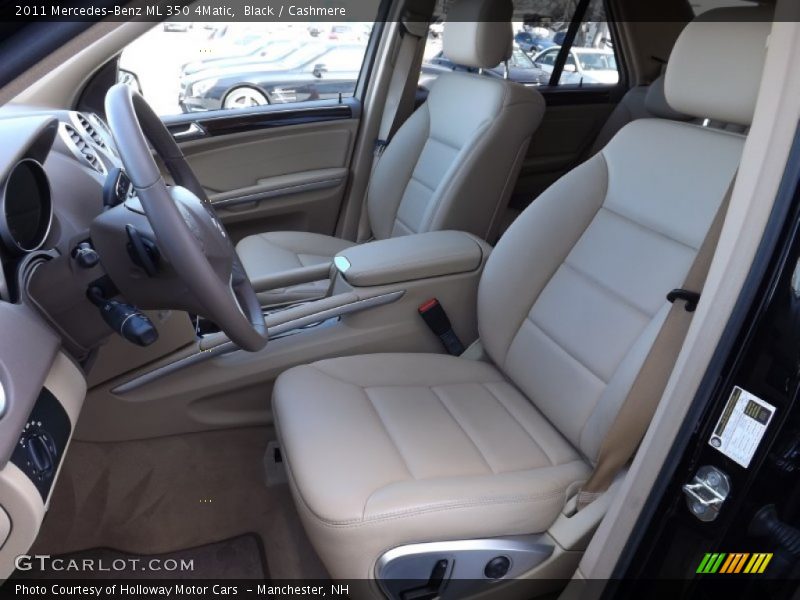 Black / Cashmere 2011 Mercedes-Benz ML 350 4Matic