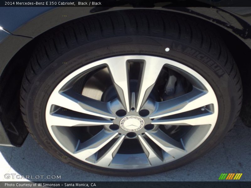 Black / Black 2014 Mercedes-Benz E 350 Cabriolet