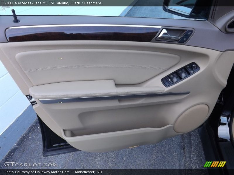 Black / Cashmere 2011 Mercedes-Benz ML 350 4Matic