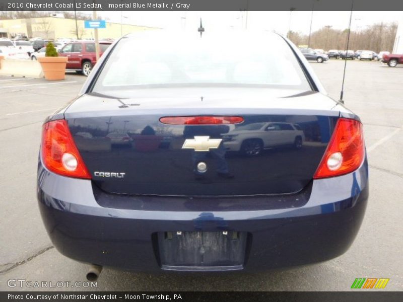 Imperial Blue Metallic / Gray 2010 Chevrolet Cobalt LS Sedan
