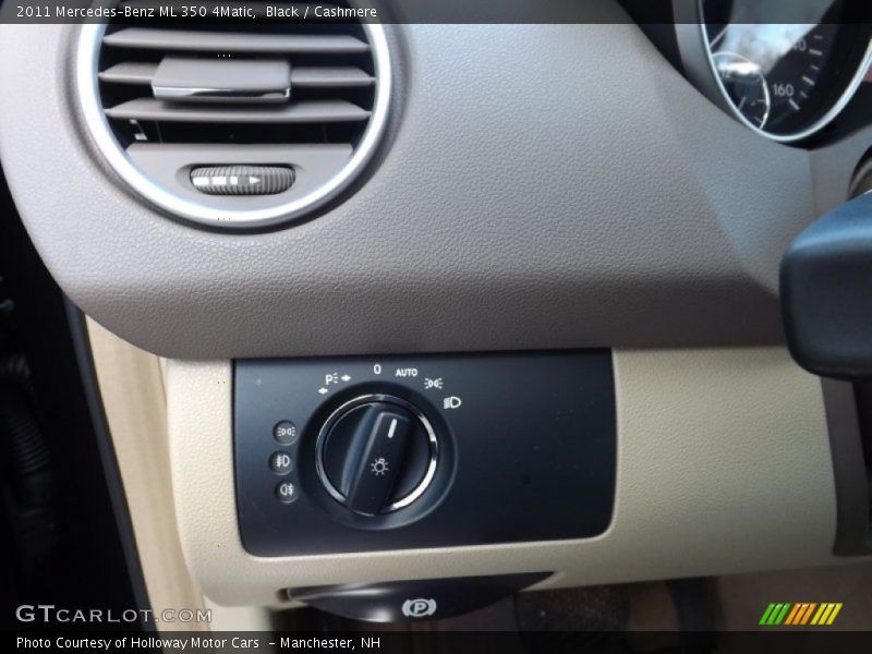 Black / Cashmere 2011 Mercedes-Benz ML 350 4Matic