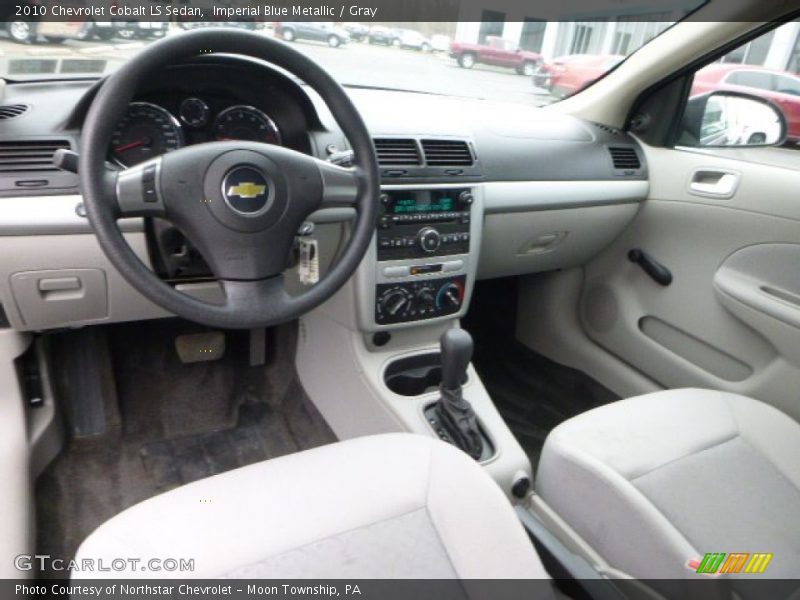 Imperial Blue Metallic / Gray 2010 Chevrolet Cobalt LS Sedan