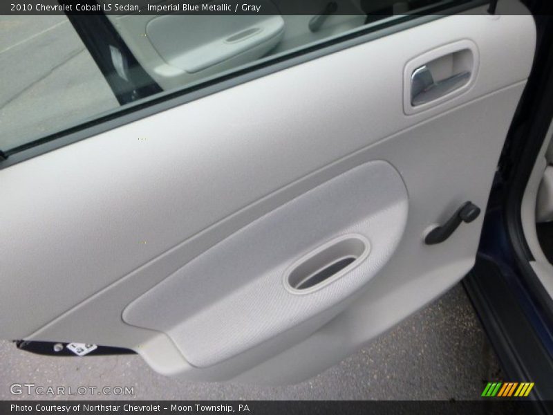 Imperial Blue Metallic / Gray 2010 Chevrolet Cobalt LS Sedan