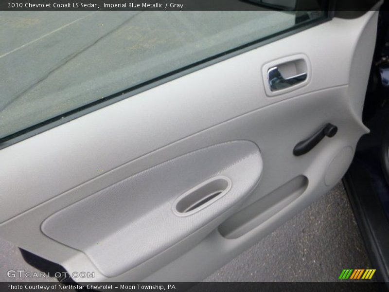 Imperial Blue Metallic / Gray 2010 Chevrolet Cobalt LS Sedan