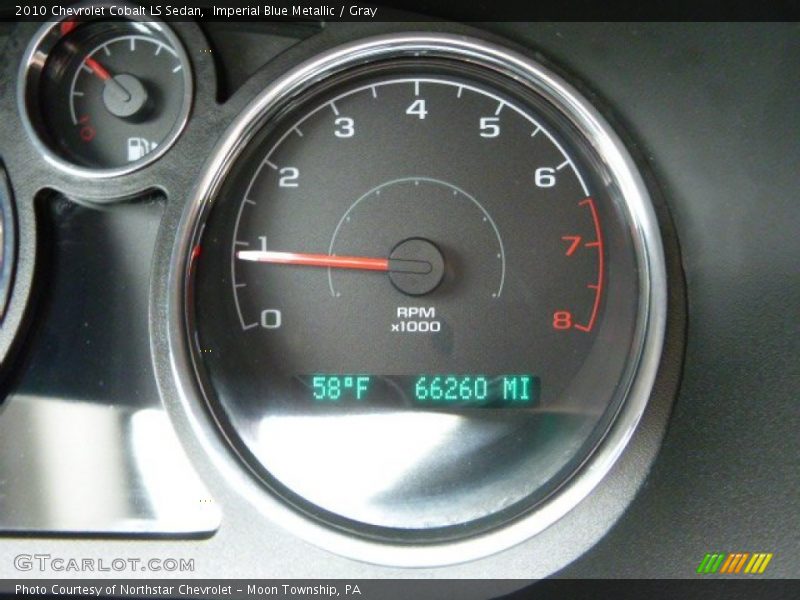 Imperial Blue Metallic / Gray 2010 Chevrolet Cobalt LS Sedan