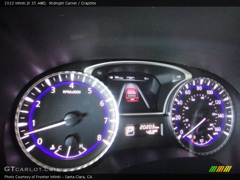 Midnight Garnet / Graphite 2013 Infiniti JX 35 AWD