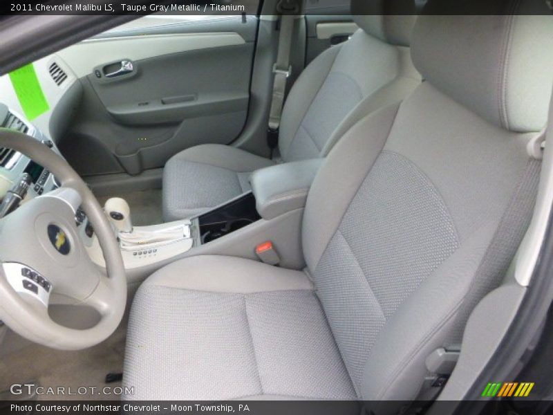 Taupe Gray Metallic / Titanium 2011 Chevrolet Malibu LS