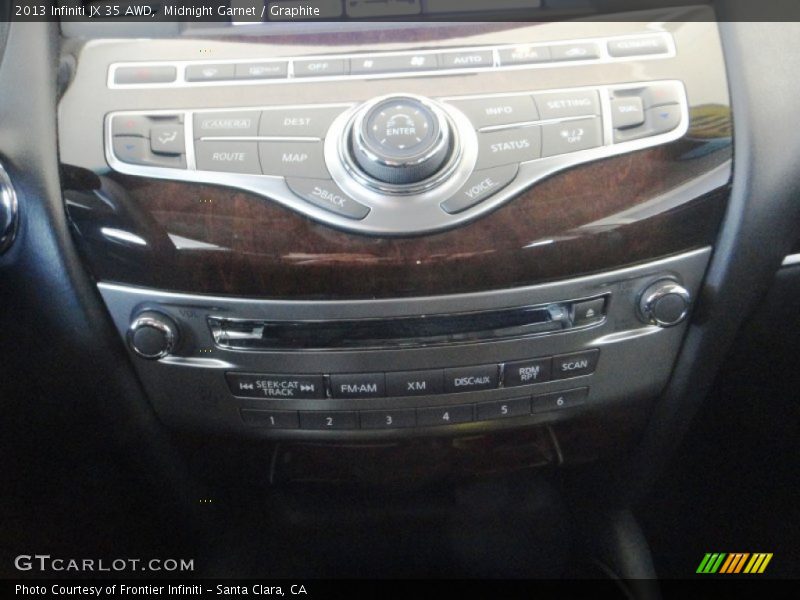 Midnight Garnet / Graphite 2013 Infiniti JX 35 AWD