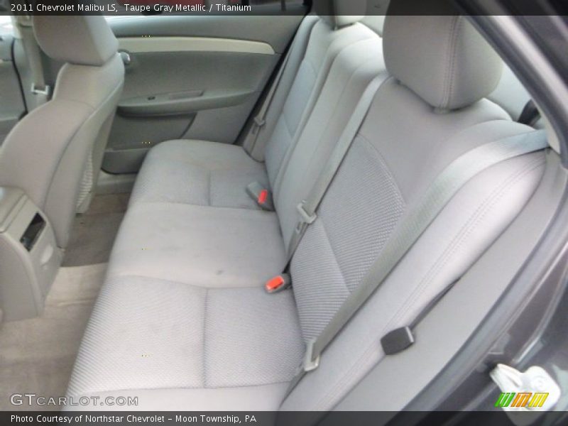 Taupe Gray Metallic / Titanium 2011 Chevrolet Malibu LS