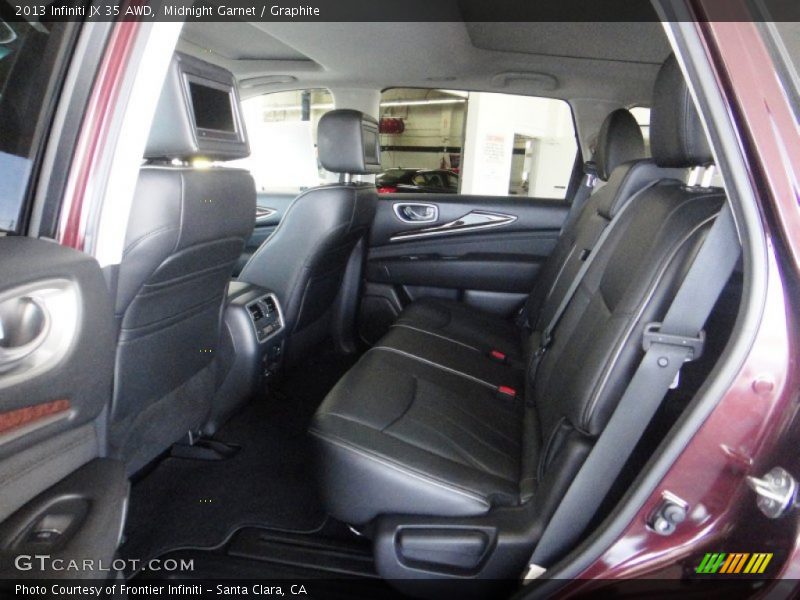 Midnight Garnet / Graphite 2013 Infiniti JX 35 AWD