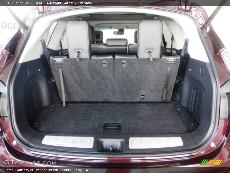 Midnight Garnet / Graphite 2013 Infiniti JX 35 AWD