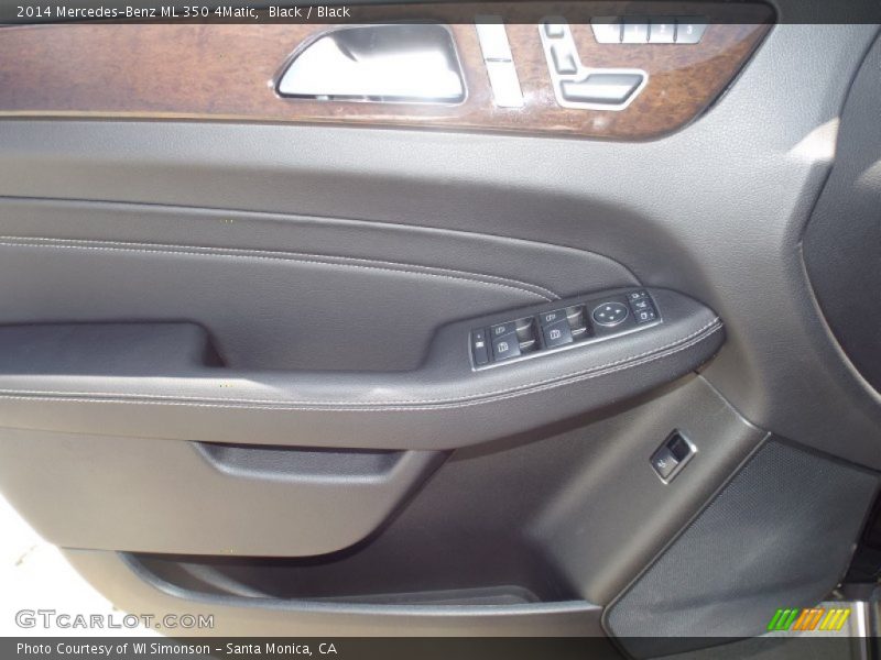 Black / Black 2014 Mercedes-Benz ML 350 4Matic