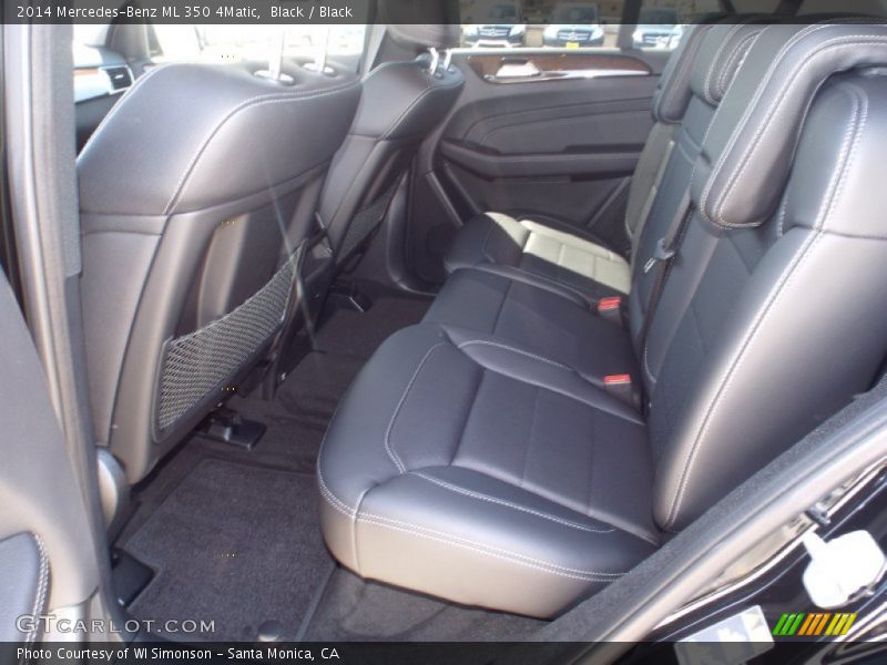 Black / Black 2014 Mercedes-Benz ML 350 4Matic