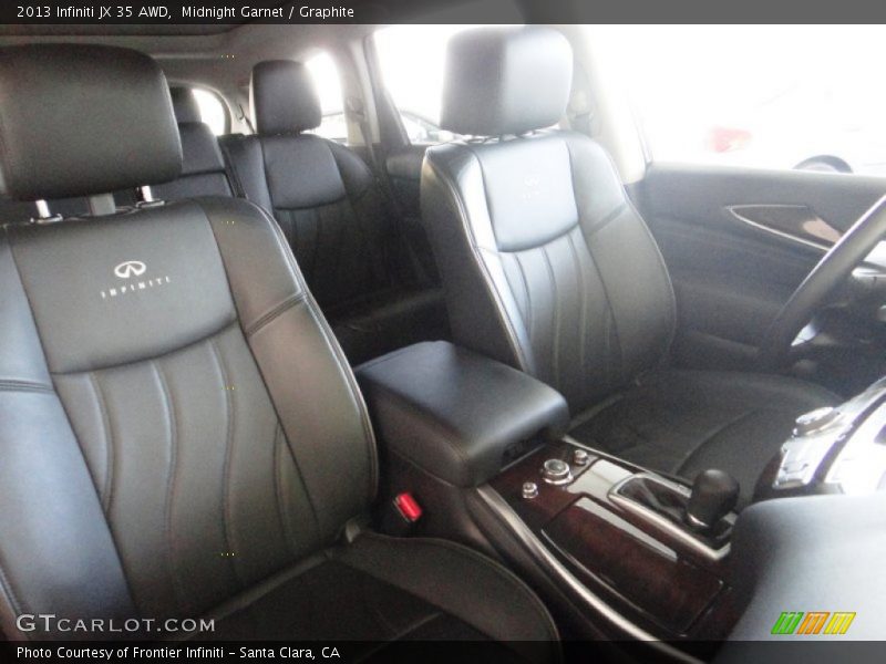 Midnight Garnet / Graphite 2013 Infiniti JX 35 AWD