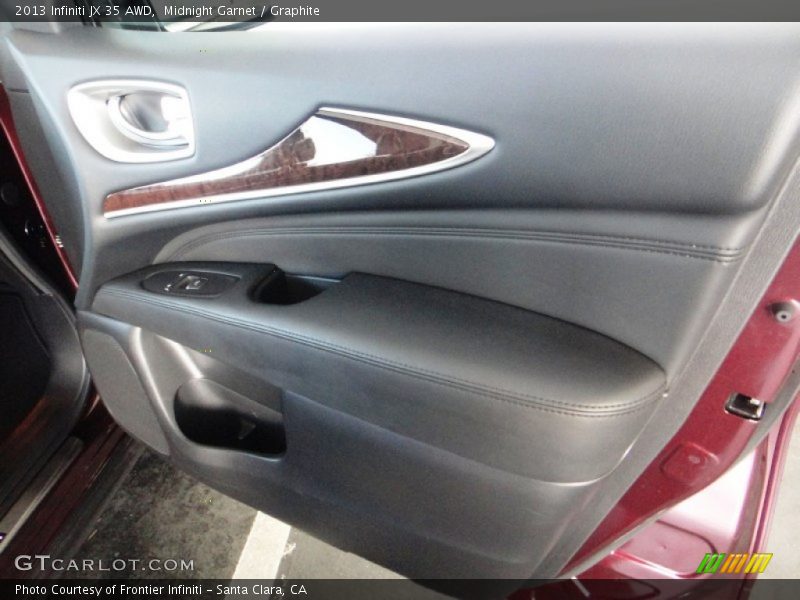 Midnight Garnet / Graphite 2013 Infiniti JX 35 AWD