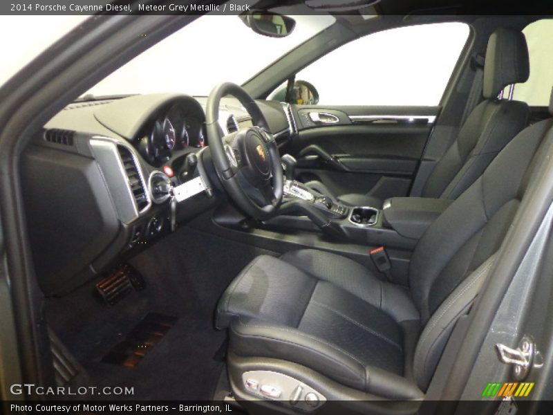  2014 Cayenne Diesel Black Interior