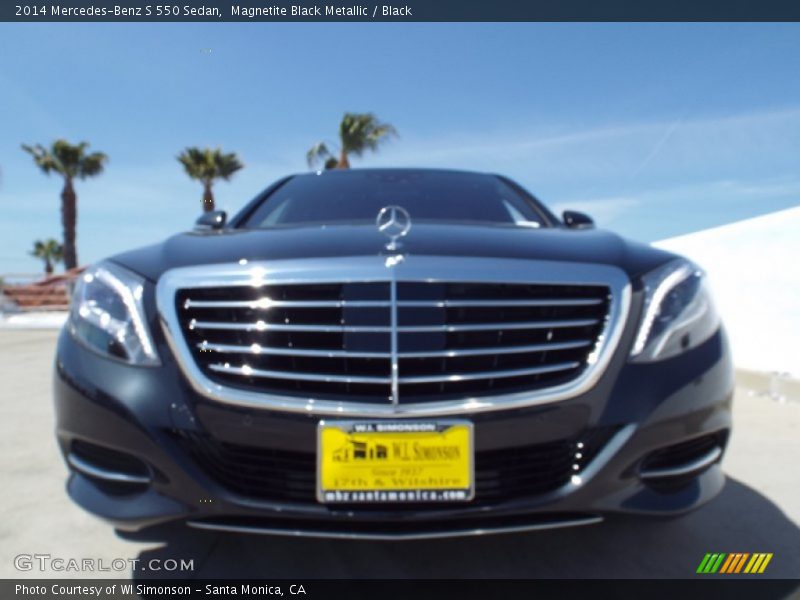 Magnetite Black Metallic / Black 2014 Mercedes-Benz S 550 Sedan