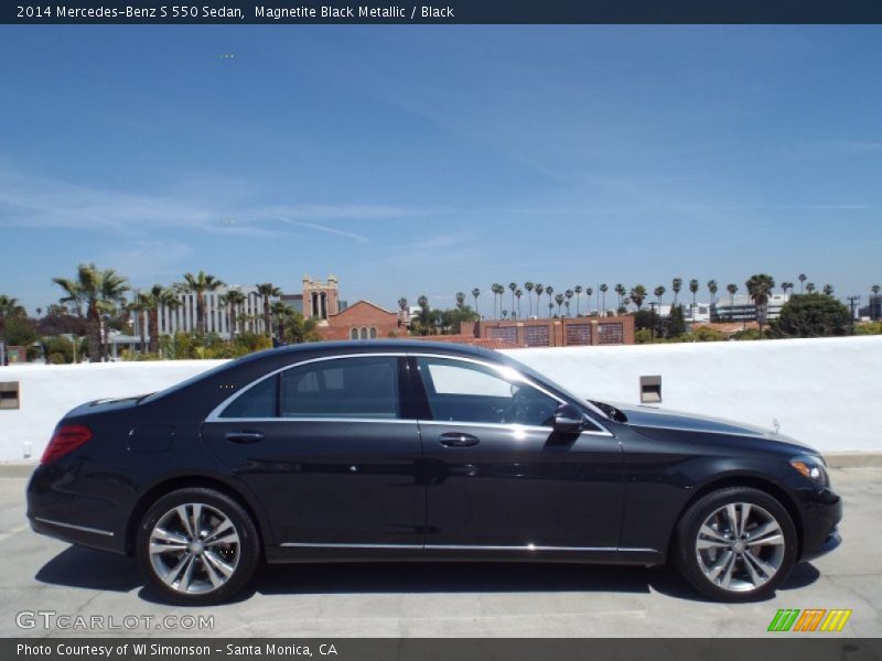 Magnetite Black Metallic / Black 2014 Mercedes-Benz S 550 Sedan