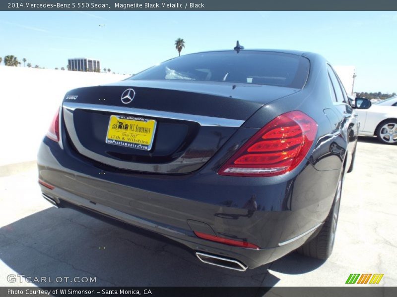 Magnetite Black Metallic / Black 2014 Mercedes-Benz S 550 Sedan
