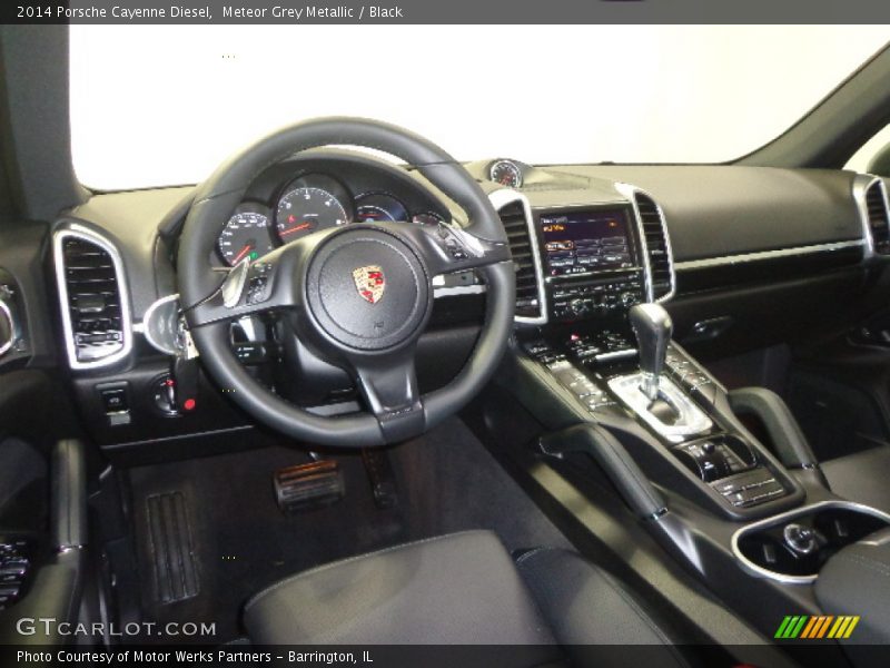 Dashboard of 2014 Cayenne Diesel
