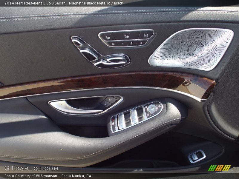 Magnetite Black Metallic / Black 2014 Mercedes-Benz S 550 Sedan